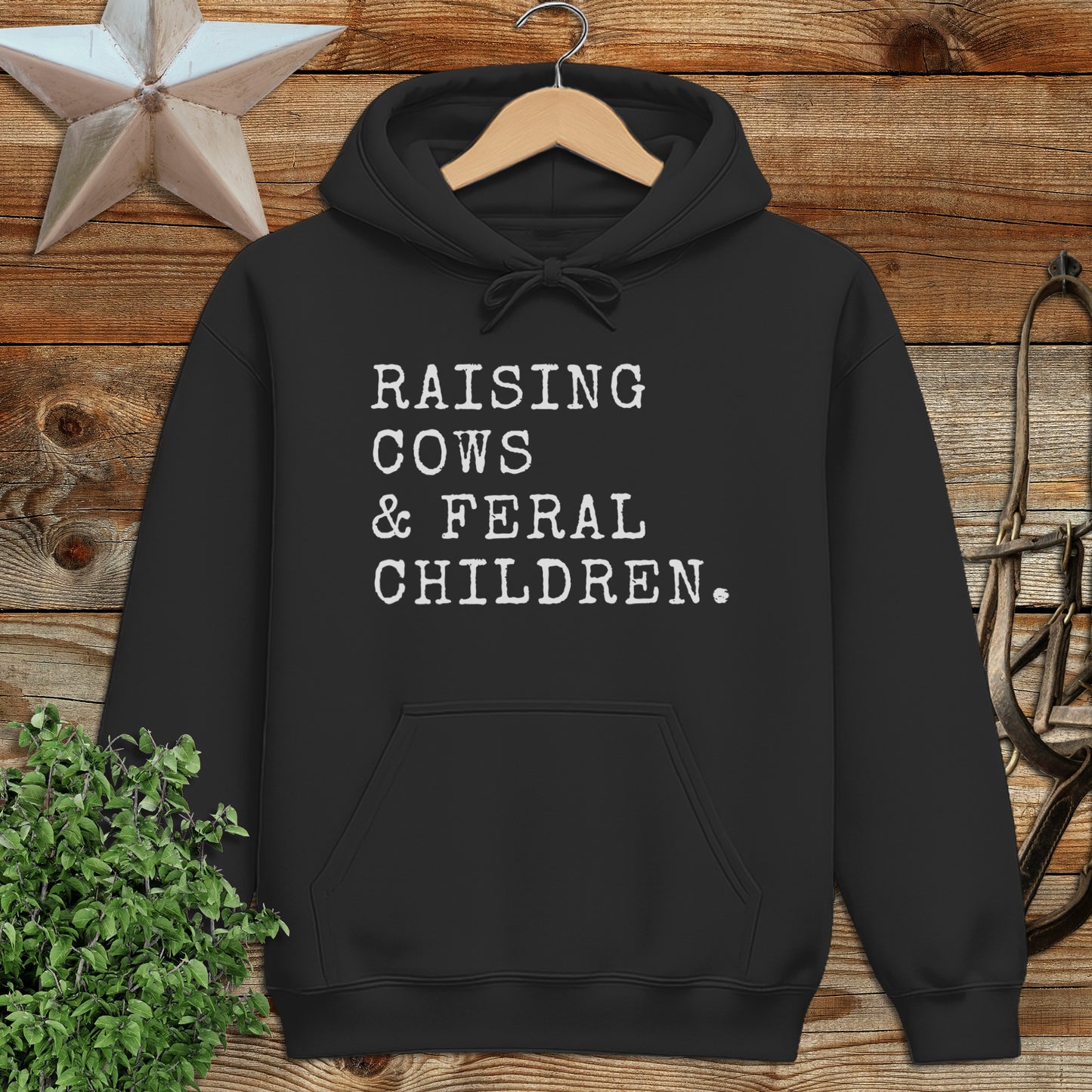 Cows & Feral Children Hoodie