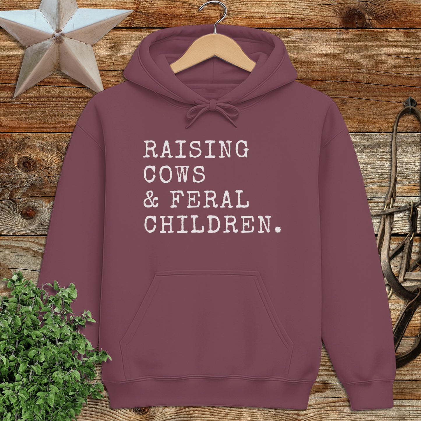 Cows & Feral Children Hoodie