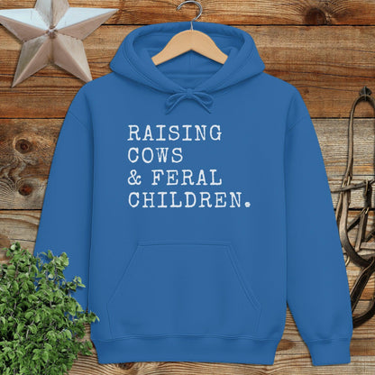 Cows & Feral Children Hoodie