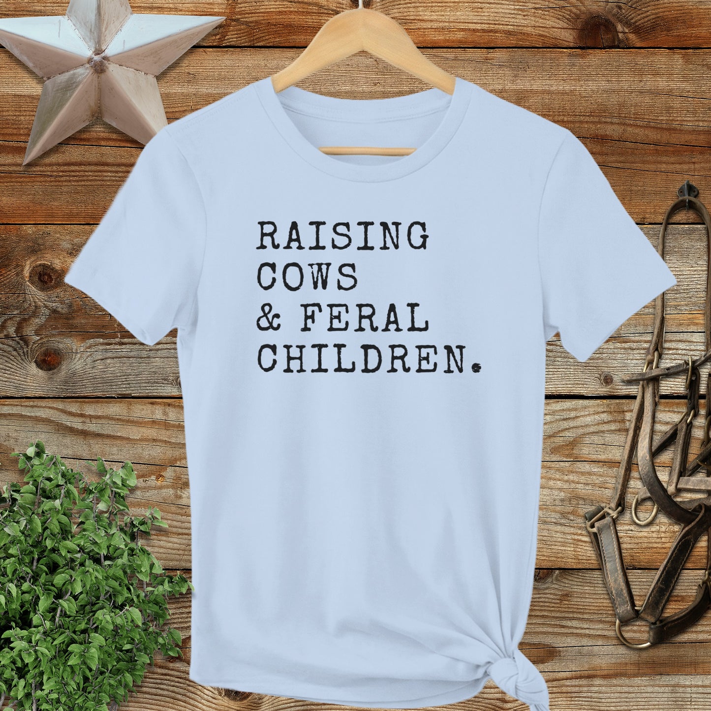 Cows & Feral Children Ladies Tee