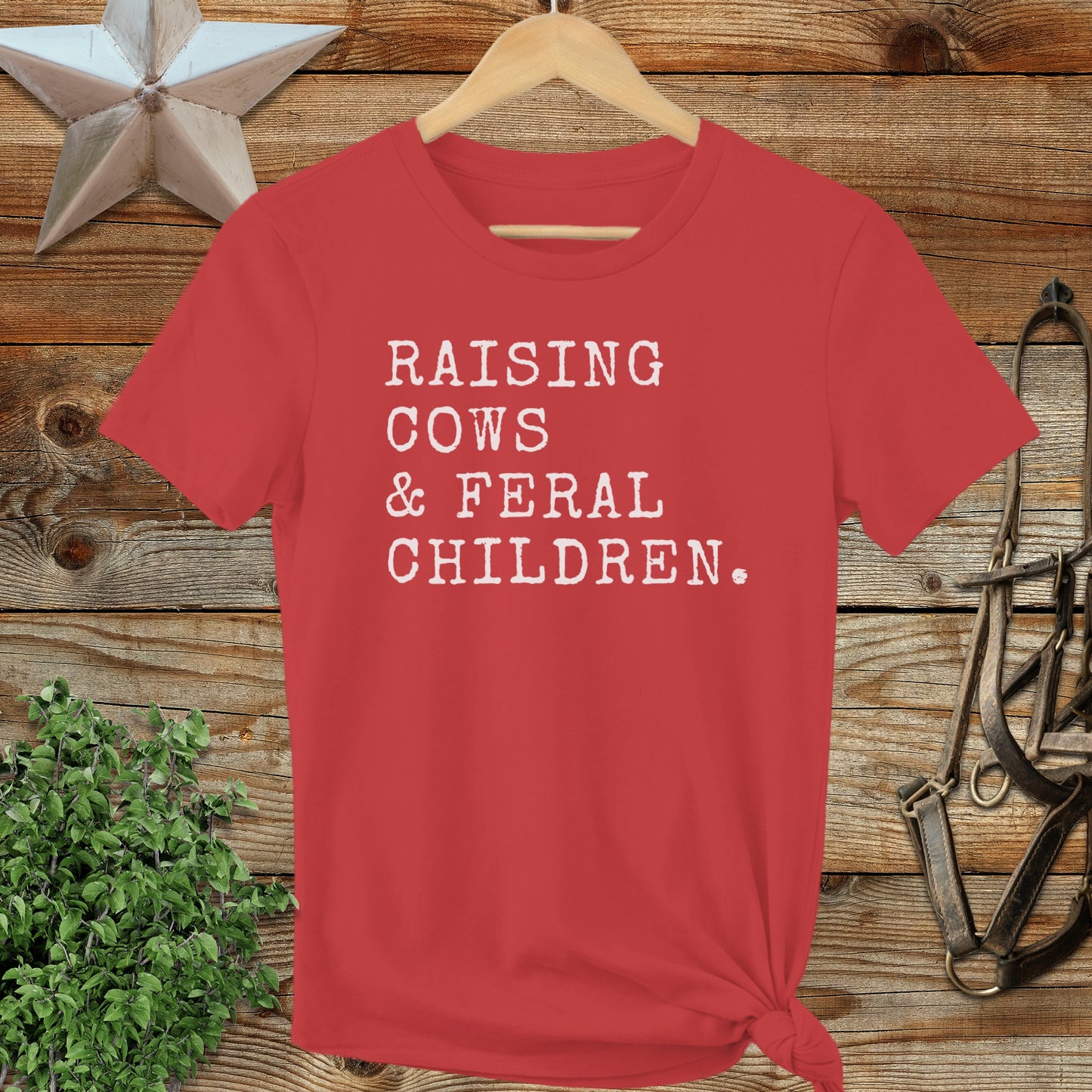 Cows & Feral Children Ladies Tee