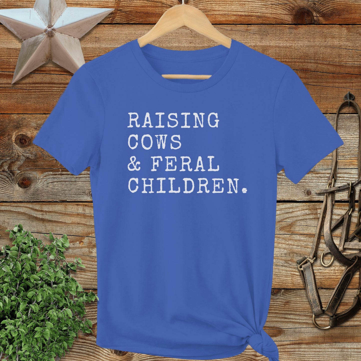 Cows & Feral Children Ladies Tee