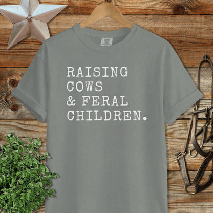 Cows & Feral Children Signature Tee