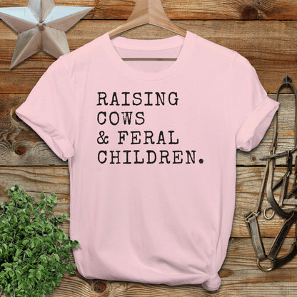 Cows & Feral Children Softstyle Tee