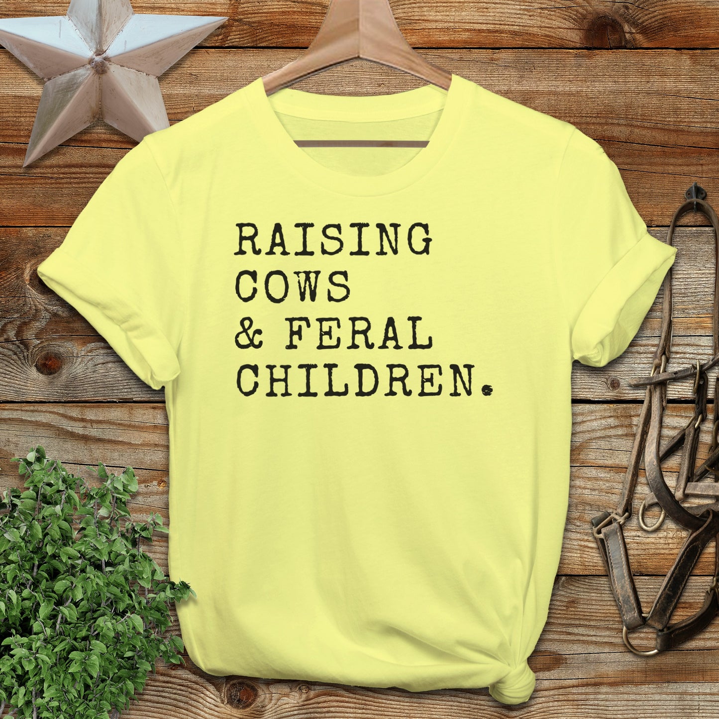 Cows & Feral Children Softstyle Tee