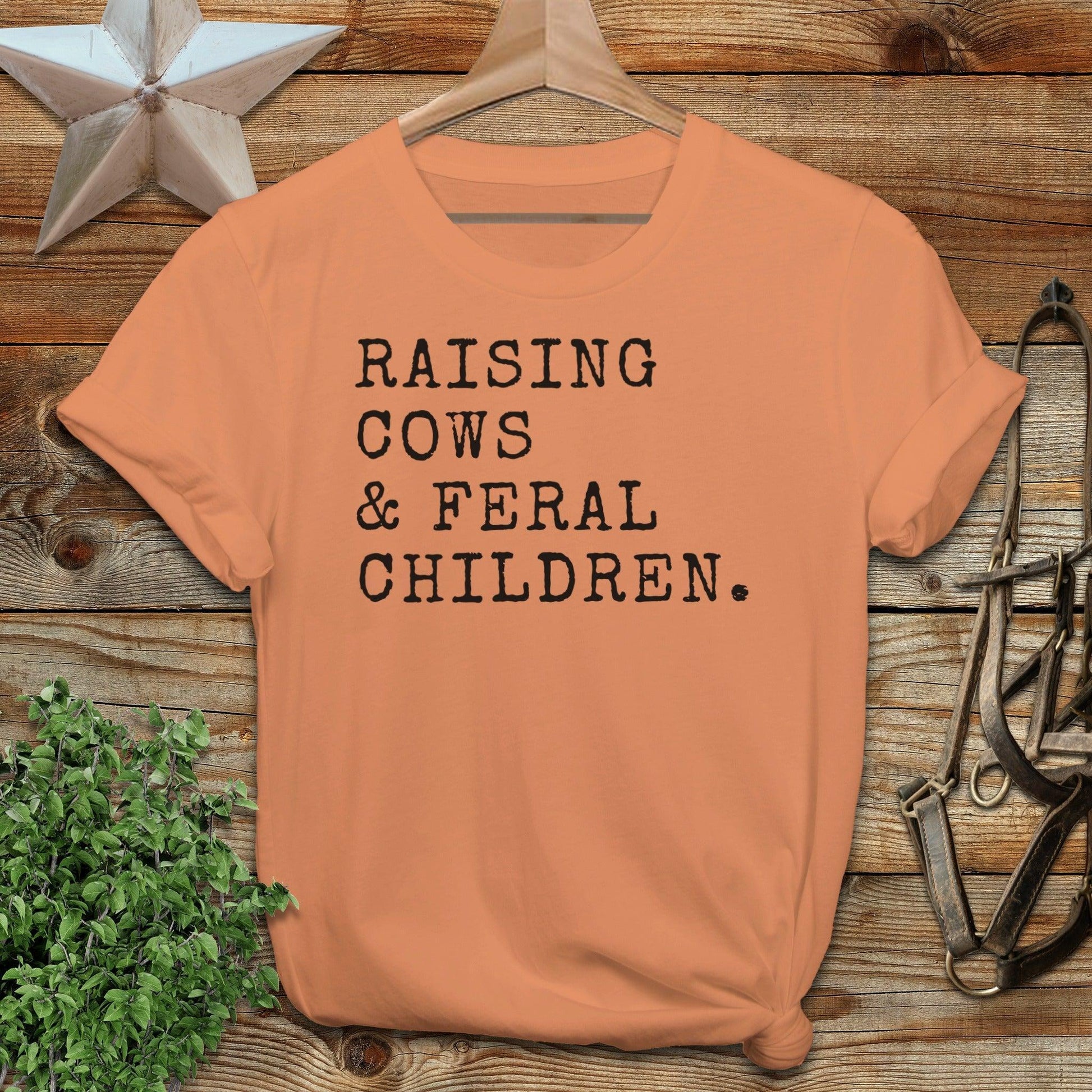 Cows & Feral Children Softstyle Tee