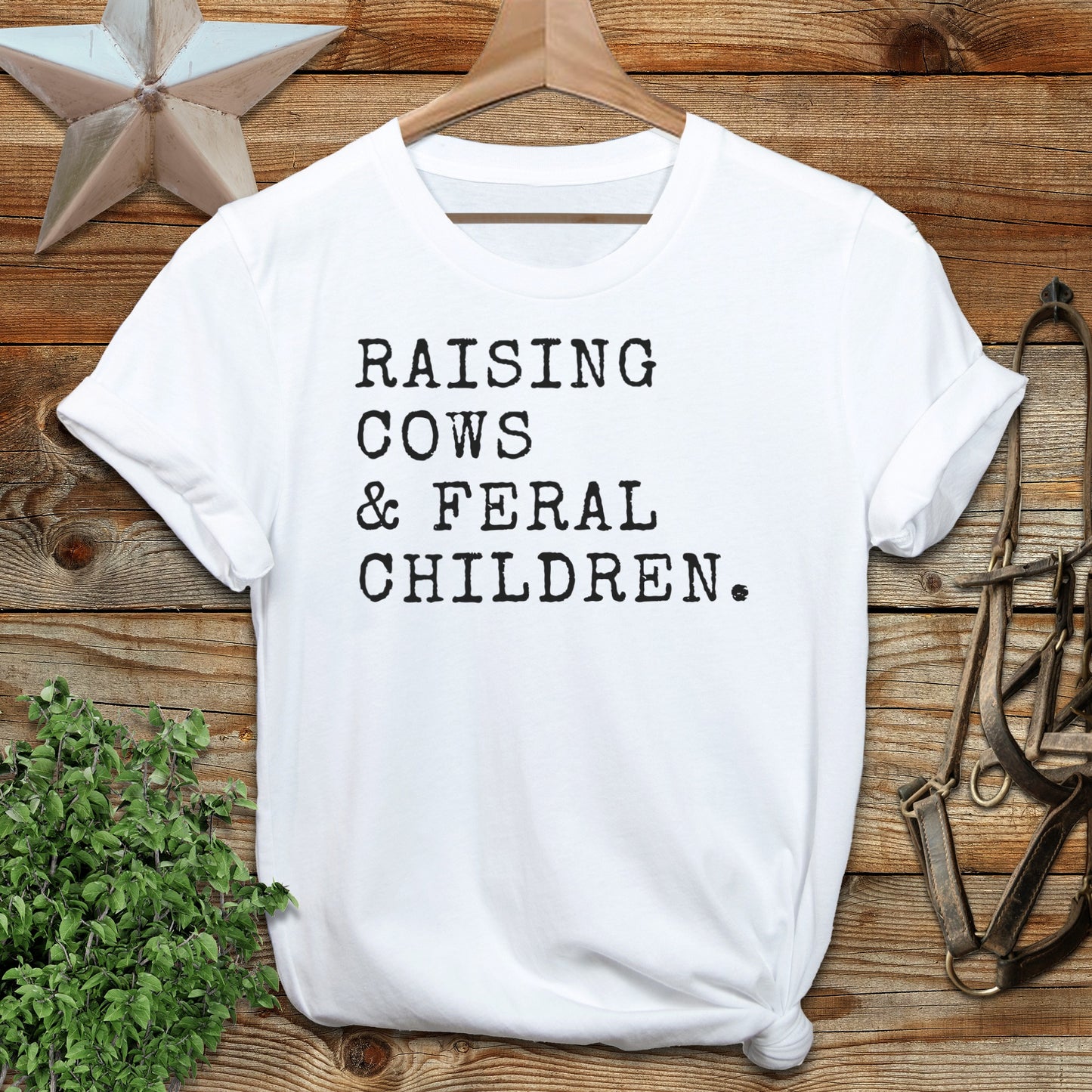Cows & Feral Children Softstyle Tee