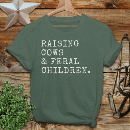 Cows & Feral Children Softstyle Tee