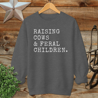 Cows & Feral Children Sweatshirt