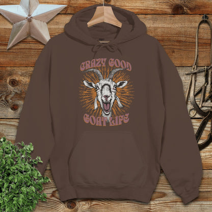 Crazy Goat Life Hoodie