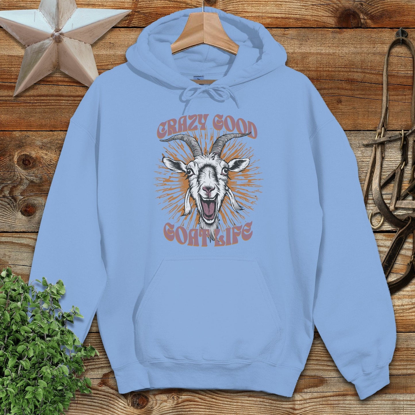 Crazy Goat Life Hoodie