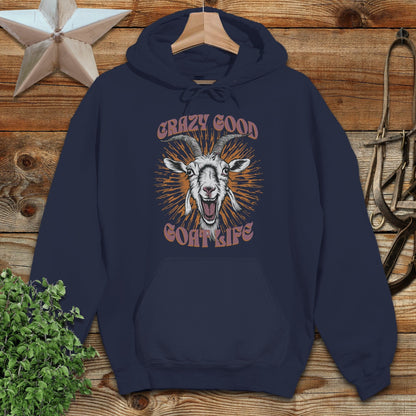 Crazy Goat Life Hoodie