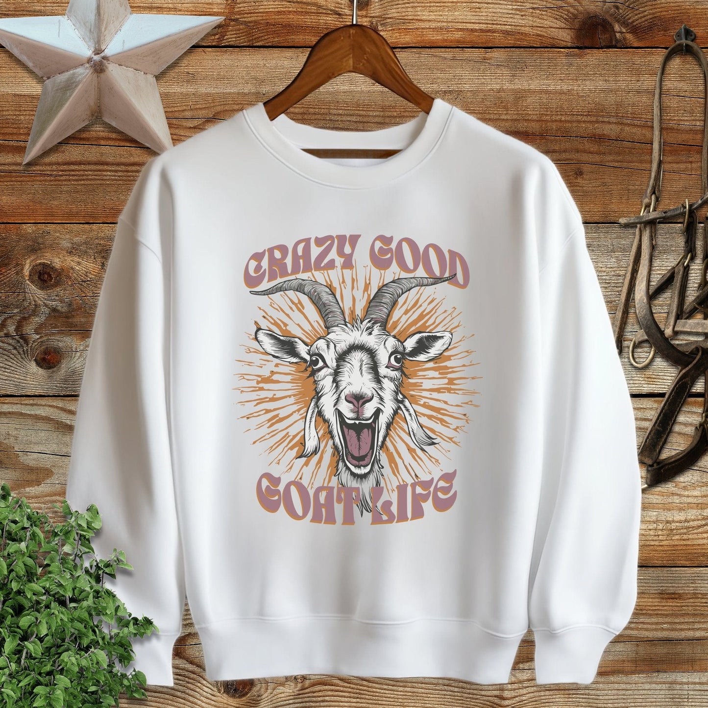 Crazy Goat Life Sweatshirt