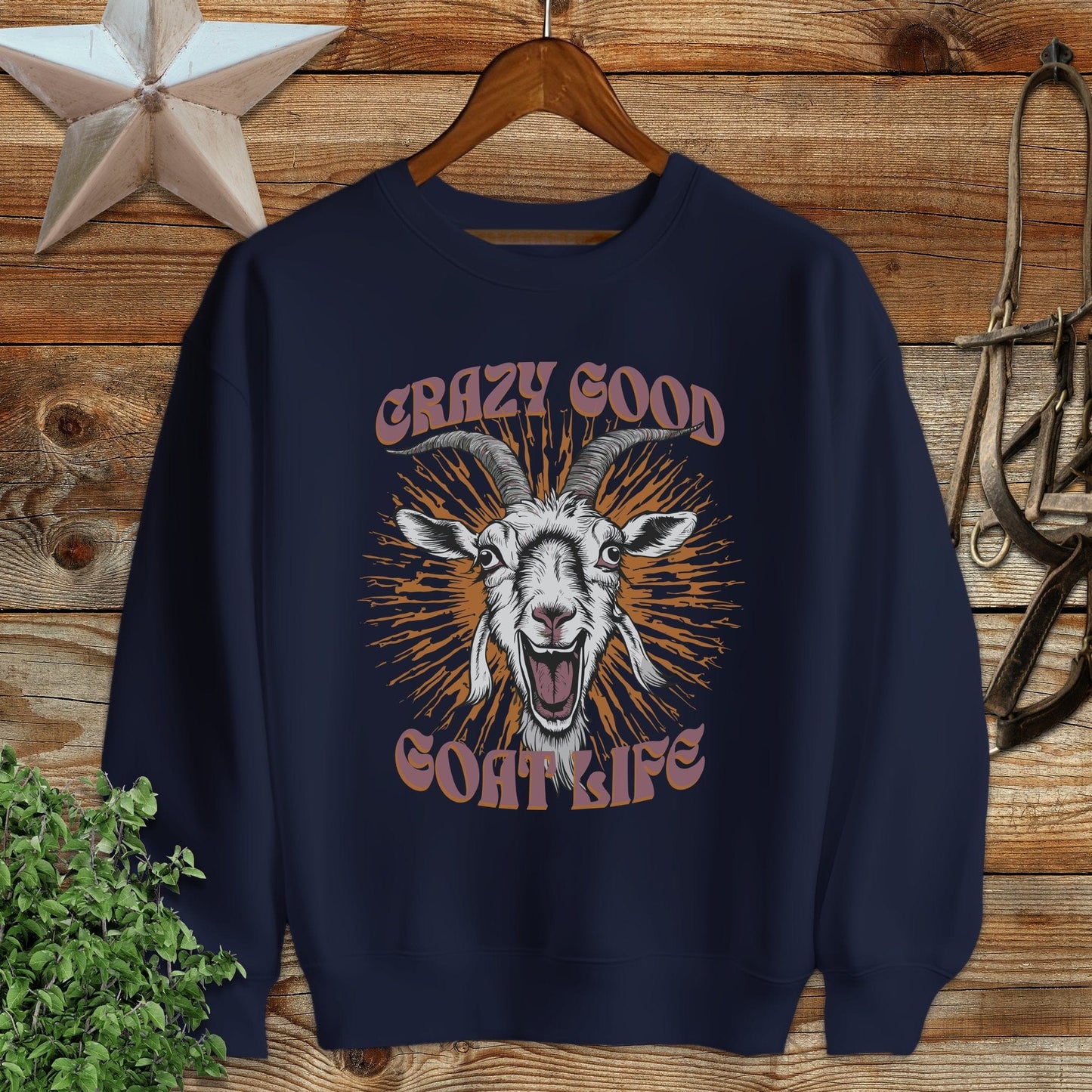 Crazy Goat Life Sweatshirt