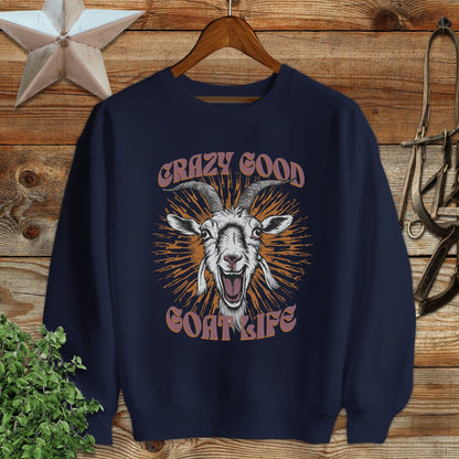 Crazy Goat Life Sweatshirt