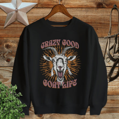 Crazy Goat Life Sweatshirt