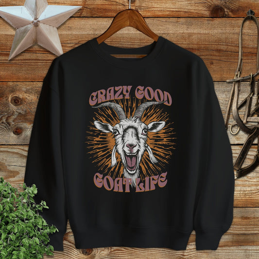Crazy Goat Life Sweatshirt