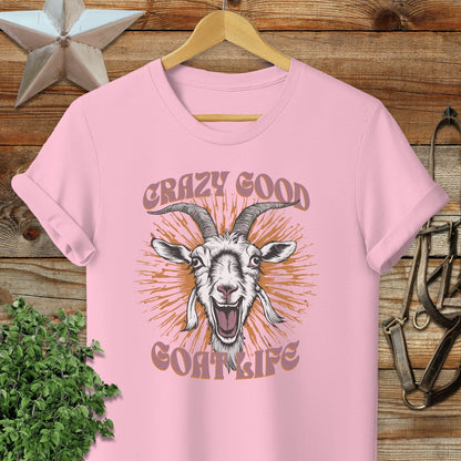Crazy Goat Life T-shirt