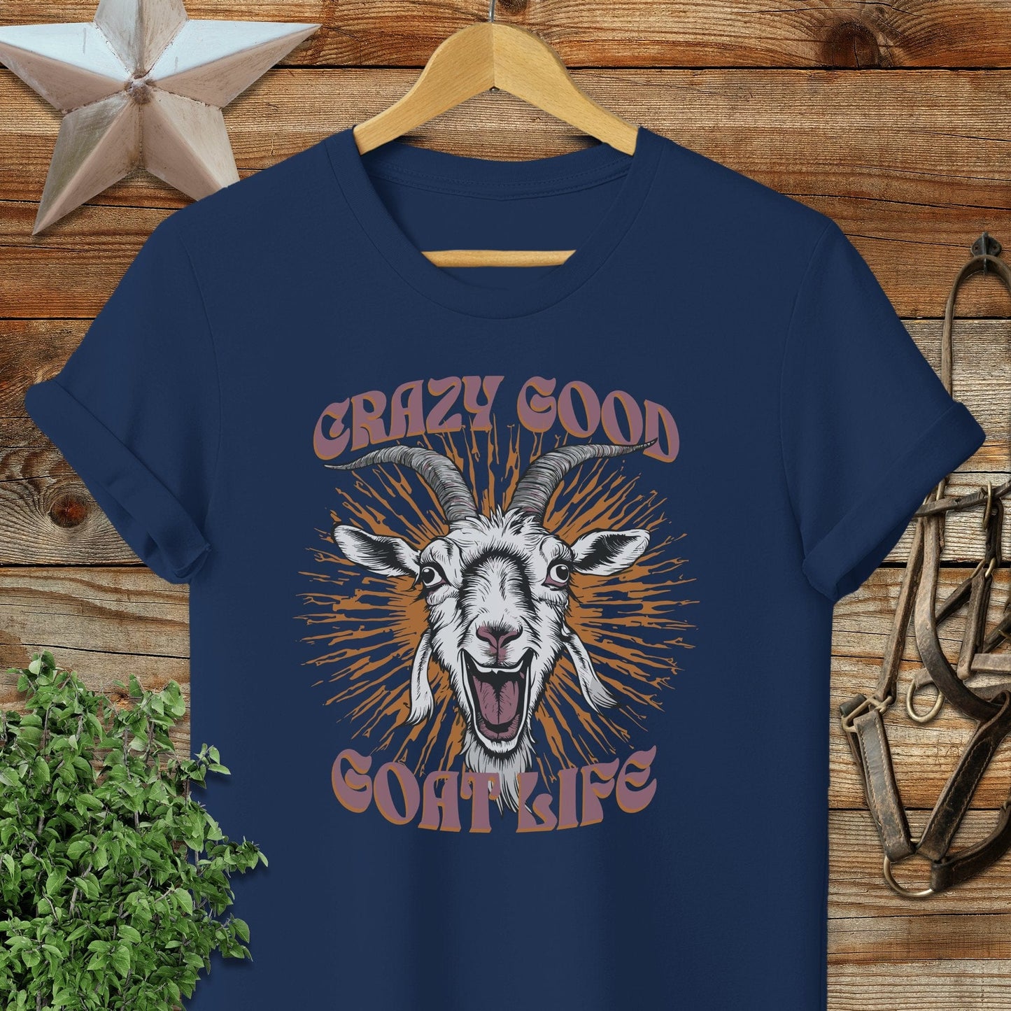 Crazy Goat Life T-shirt