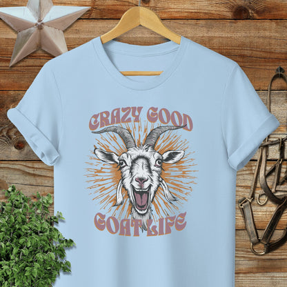 Crazy Goat Life T-shirt