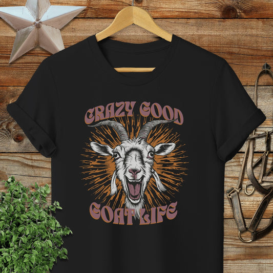 Crazy Goat Life T-shirt