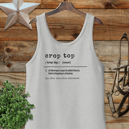 Crop Top Definition Tank Top