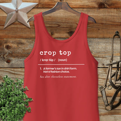 Crop Top Definition Tank Top