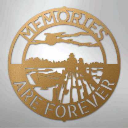 Custom Bonding Family Metal Art Sign