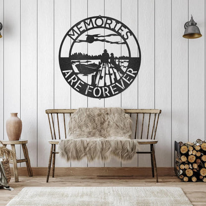 Custom Bonding Family Metal Art Sign
