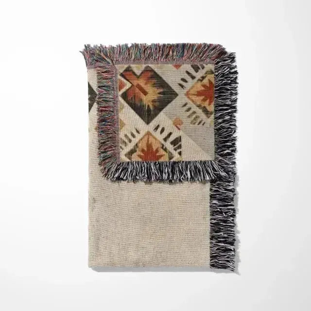 Custom Horse Photo Woven Blanket
