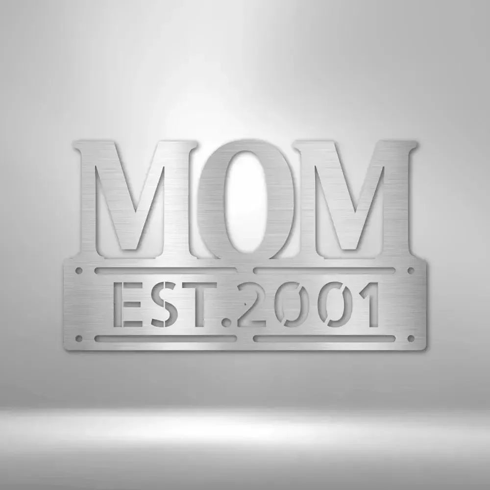 Custom Mother's Day Plaque Metal Art Sign