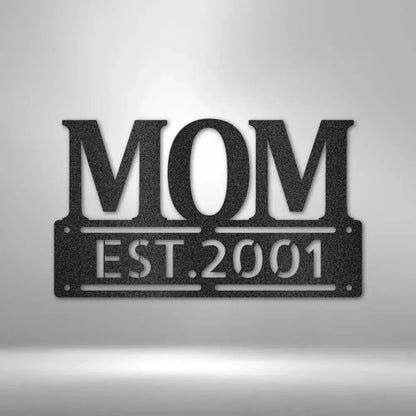 Custom Mother's Day Plaque Metal Art Sign
