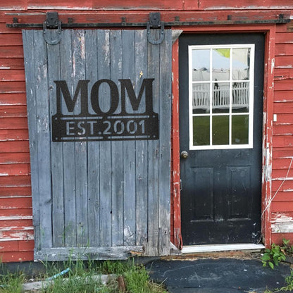 Custom Mother's Day Plaque Metal Art Sign