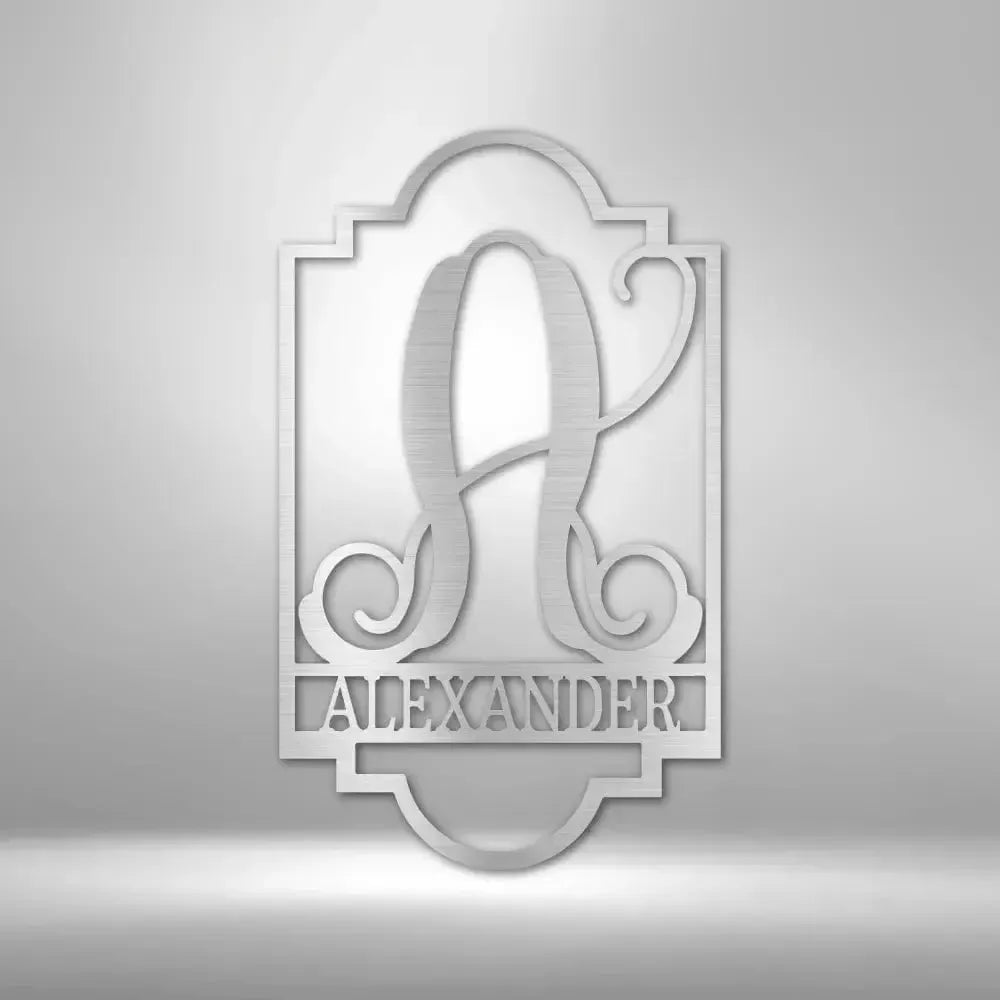 Custom Regal Metal Art Sign
