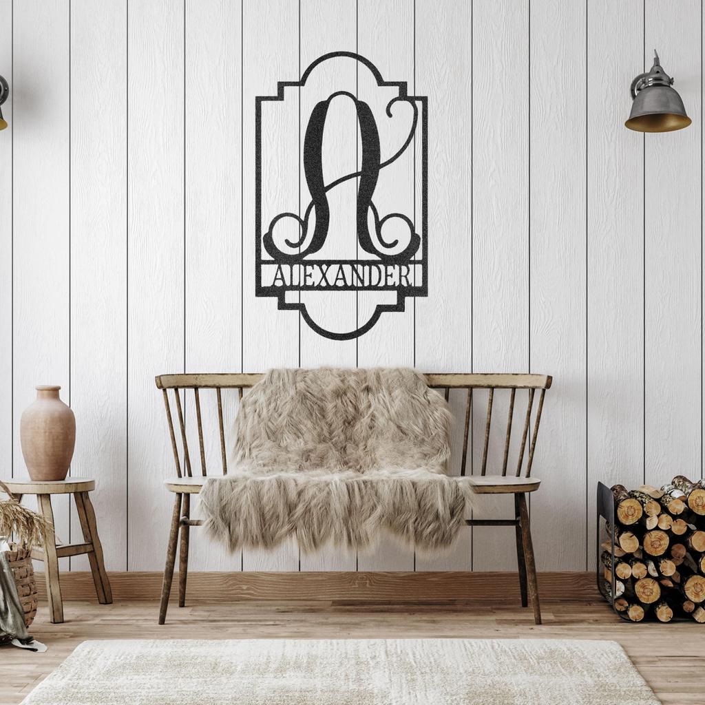 Custom Regal Metal Art Sign