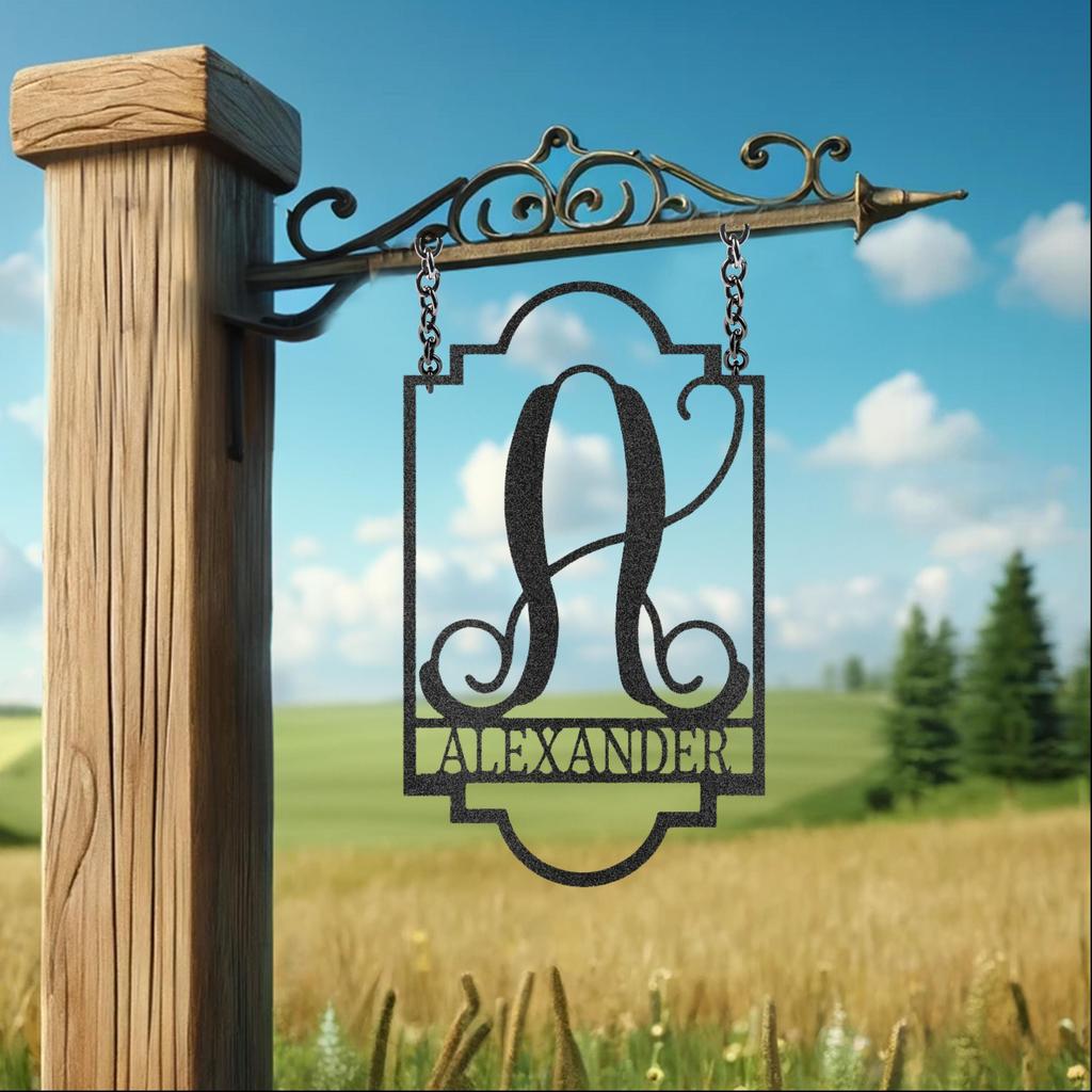 Custom Regal Metal Art Sign