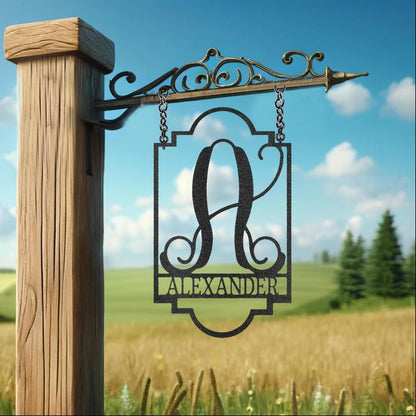Custom Regal Metal Art Sign