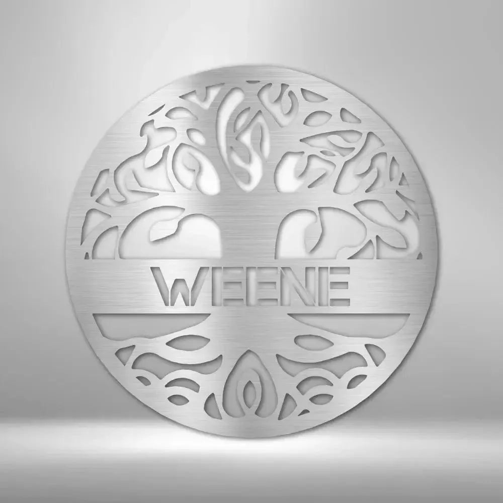 Custom Tree of Life Metal Art Sign
