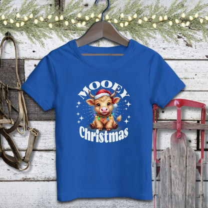 Cute Baby Cow Christmas Baby Shirt