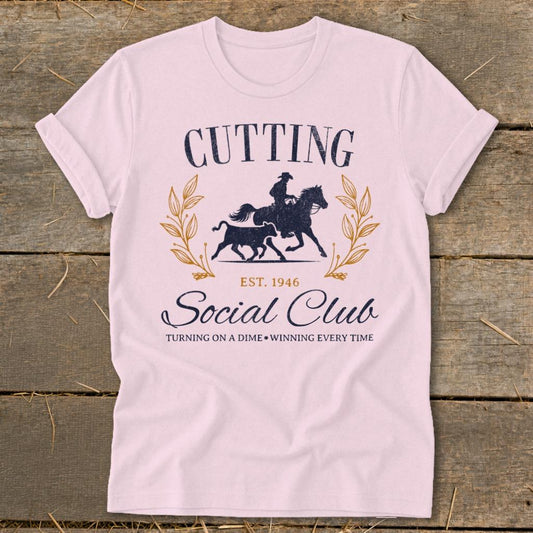 Cutting Social Club Softstyle Tee - Light Pink