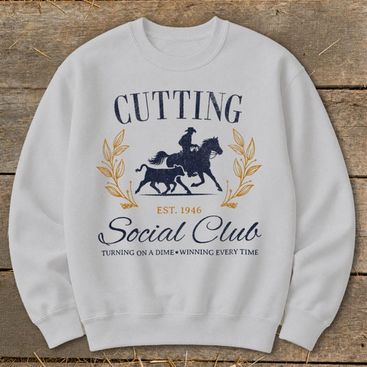 Cutting Social Club Sweatshirt - Sport Grey