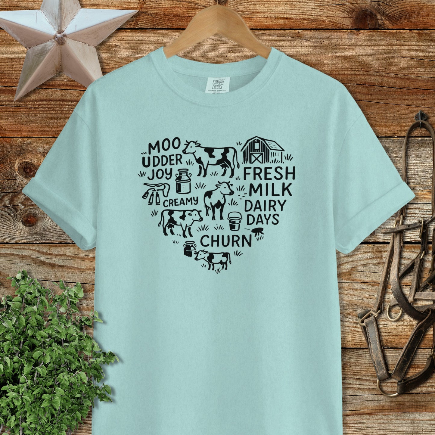 Dairy Farm Heart Signature Tee