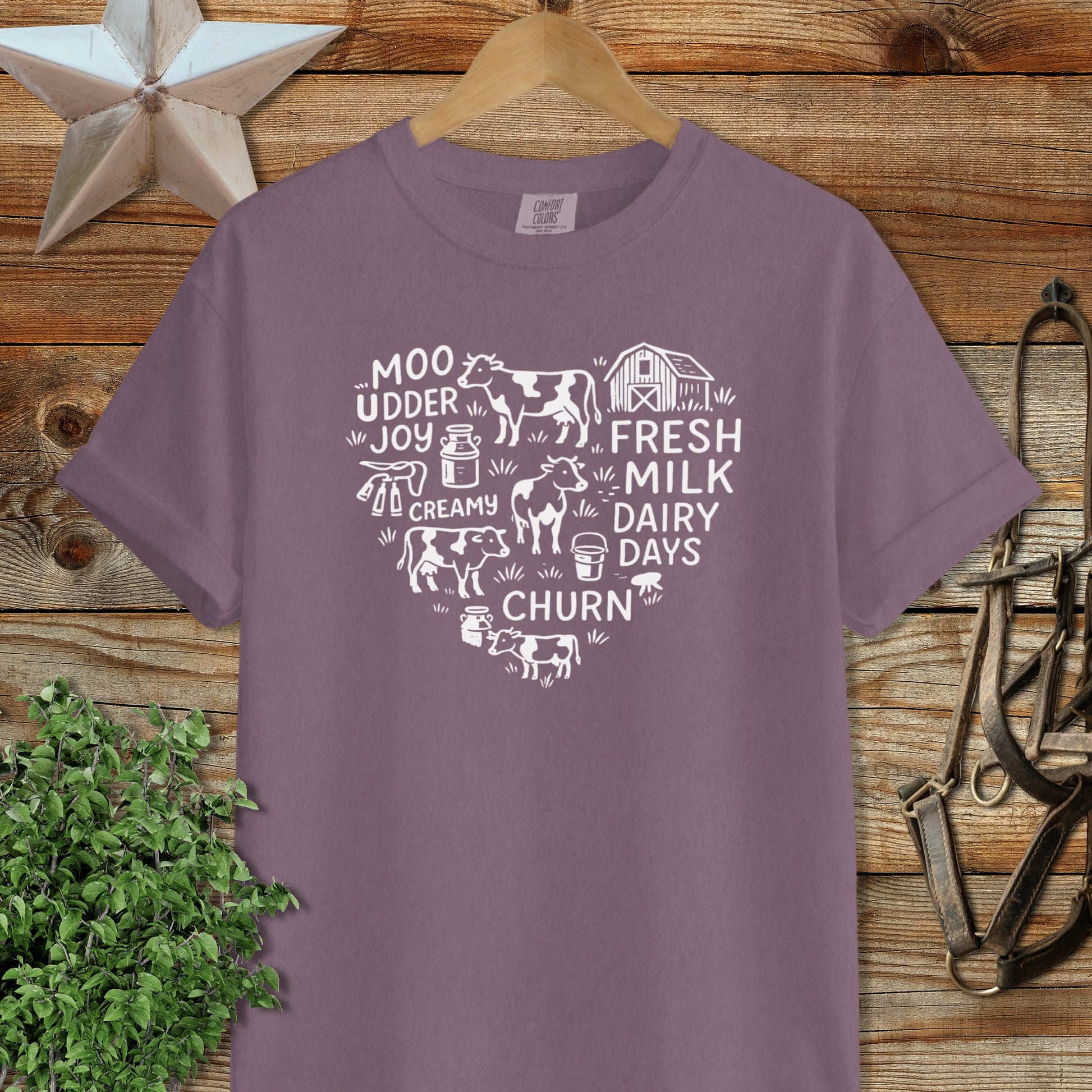 Dairy Farm Heart Signature Tee