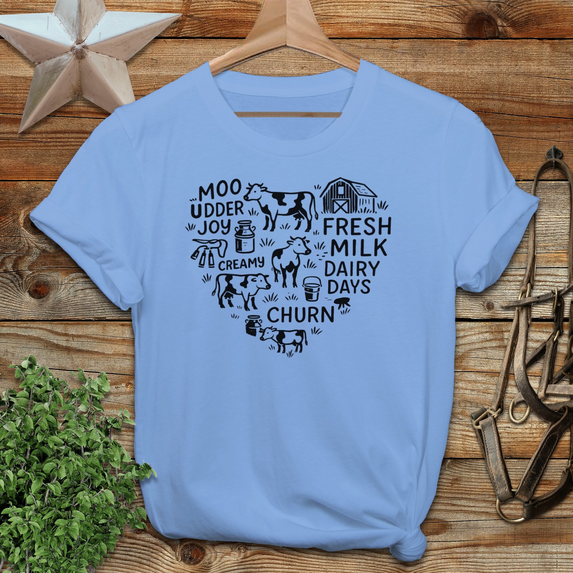 Dairy Farm Heart Softstyle Tee