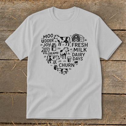 Dairy Farm Heart Youth Tee