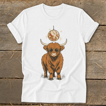 Disco Cow Softstyle Tee