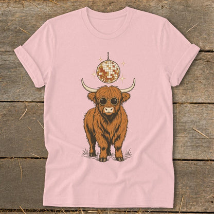 Disco Cow Softstyle Tee