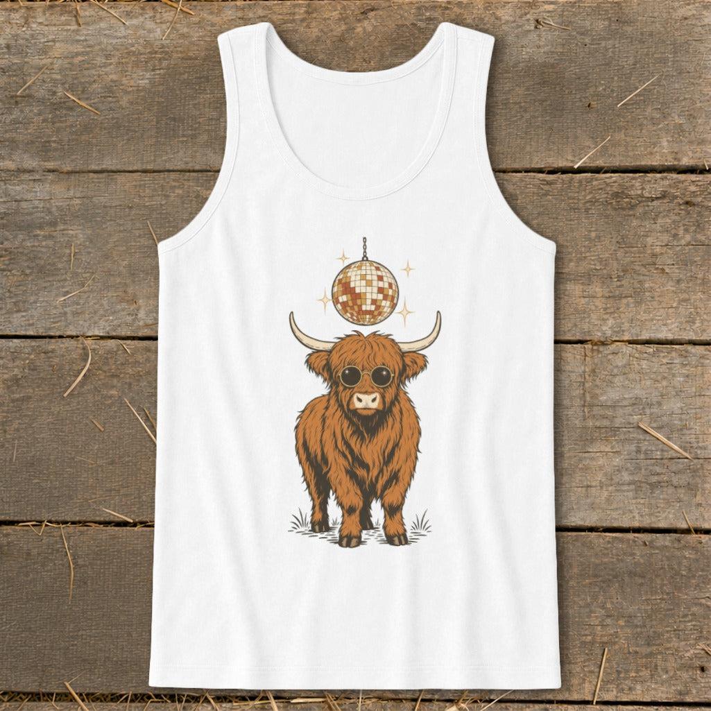 Disco Cow Tank Top