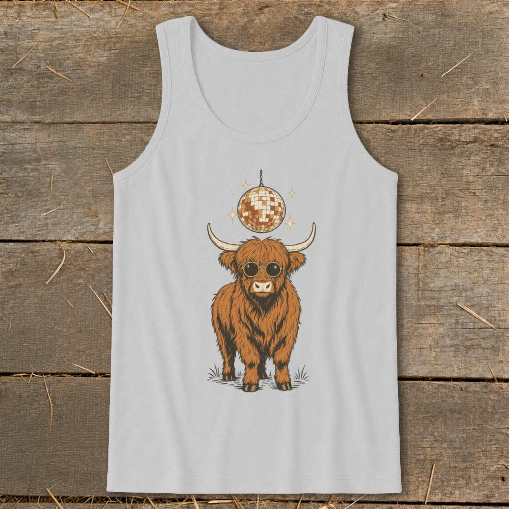 Disco Cow Tank Top