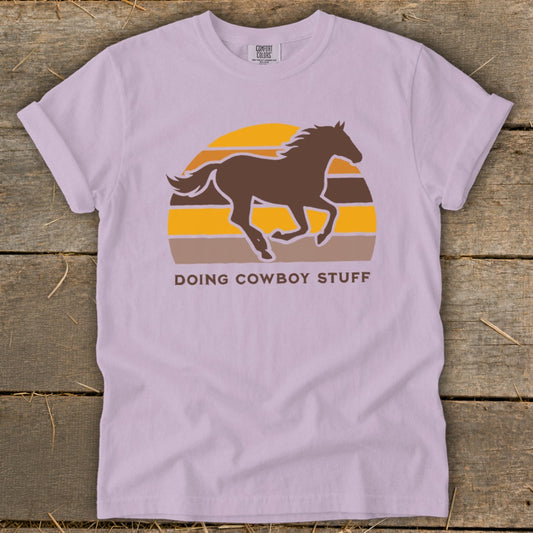 Doing Cowboy Stuff Signature Tee